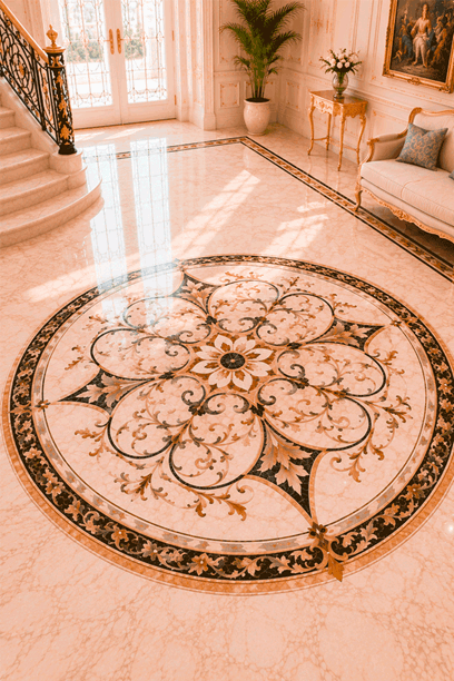 Renaissance Bloom Medallion